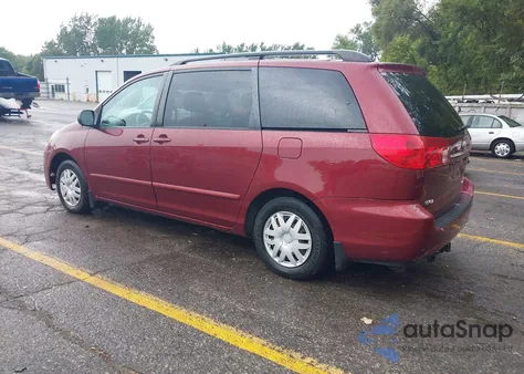 2006 Toyota Sienna Le из США, поврежденный, VIN 5TDZA23C56S586206
